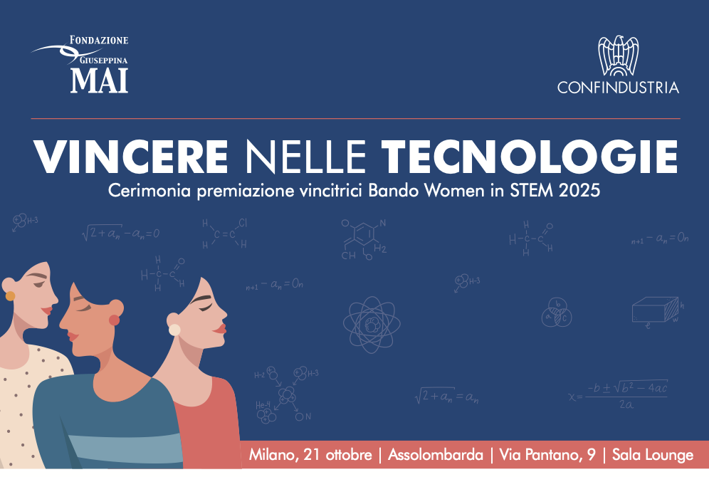 Premiazione vincitrici Bando Women in STEM 2025
